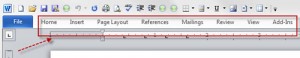 MS office Microsoft toolbar